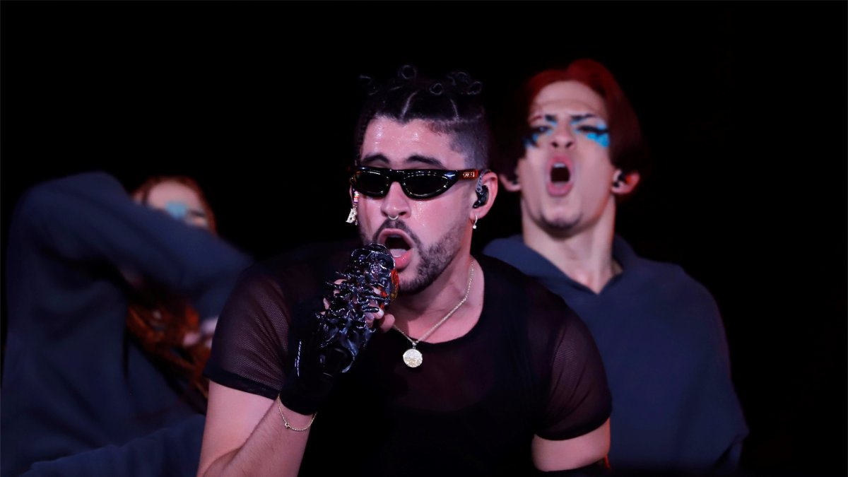 El artista puertorriqueño Bad Bunny, en una fotografía de archivo