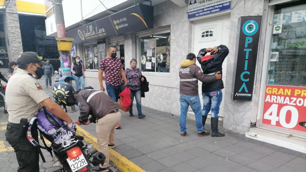 La Policía Nacional efectuó operativos días después de dos hechos violentos.
