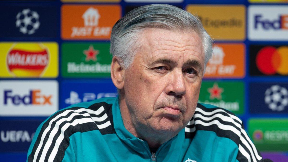 Carlo Ancelotti, entrenador del Real Madrid.