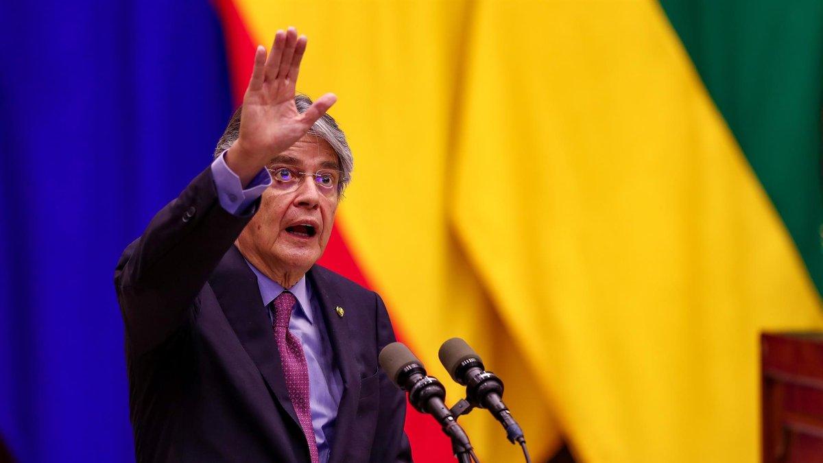 El presidente de Ecuador, Guillermo Lasso, en una fotografía de archivo.