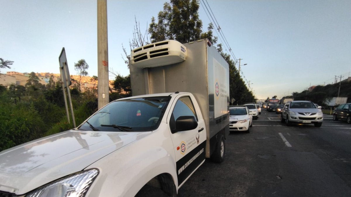 Miembros de Criminalística llegaron para levantar indicios y hasta el momento se supo que se trataría por un tema de drogas.