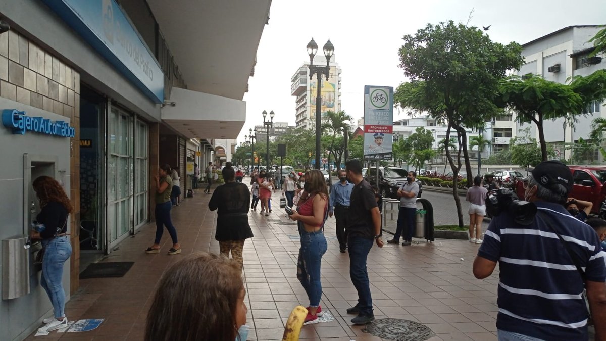 El suceso se registró a las 09:43, según el Ecu911 Guayaquil