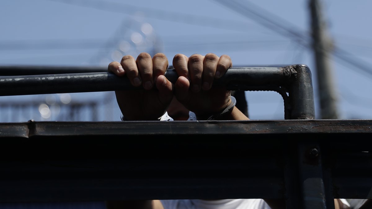 Referencial de presos trasladados a la cárcel.