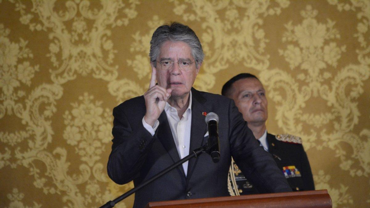 Actitud. El presidente Guillermo Lasso se ha mostrado más confrontativo en sus últimas apariciones públicas.