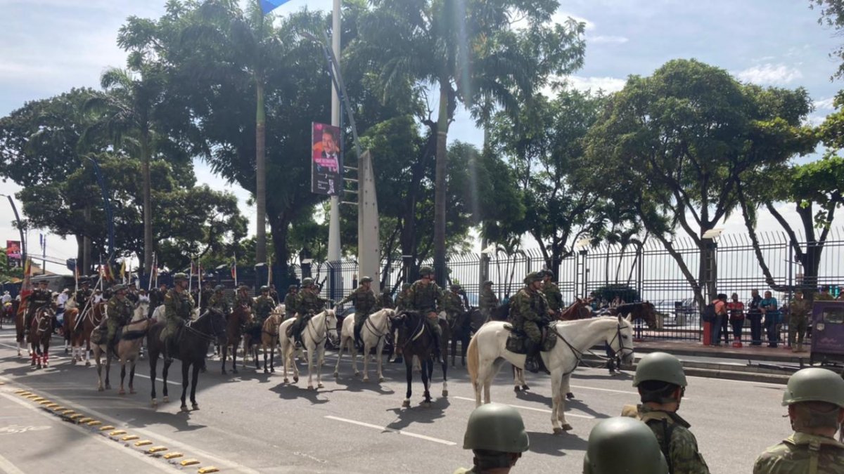 Hecho. El evento se desarrolla la mañana de este jueves 5 de mayo.