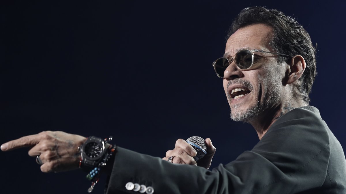 El cantante Marc Anthony, en una fotografía de archivo