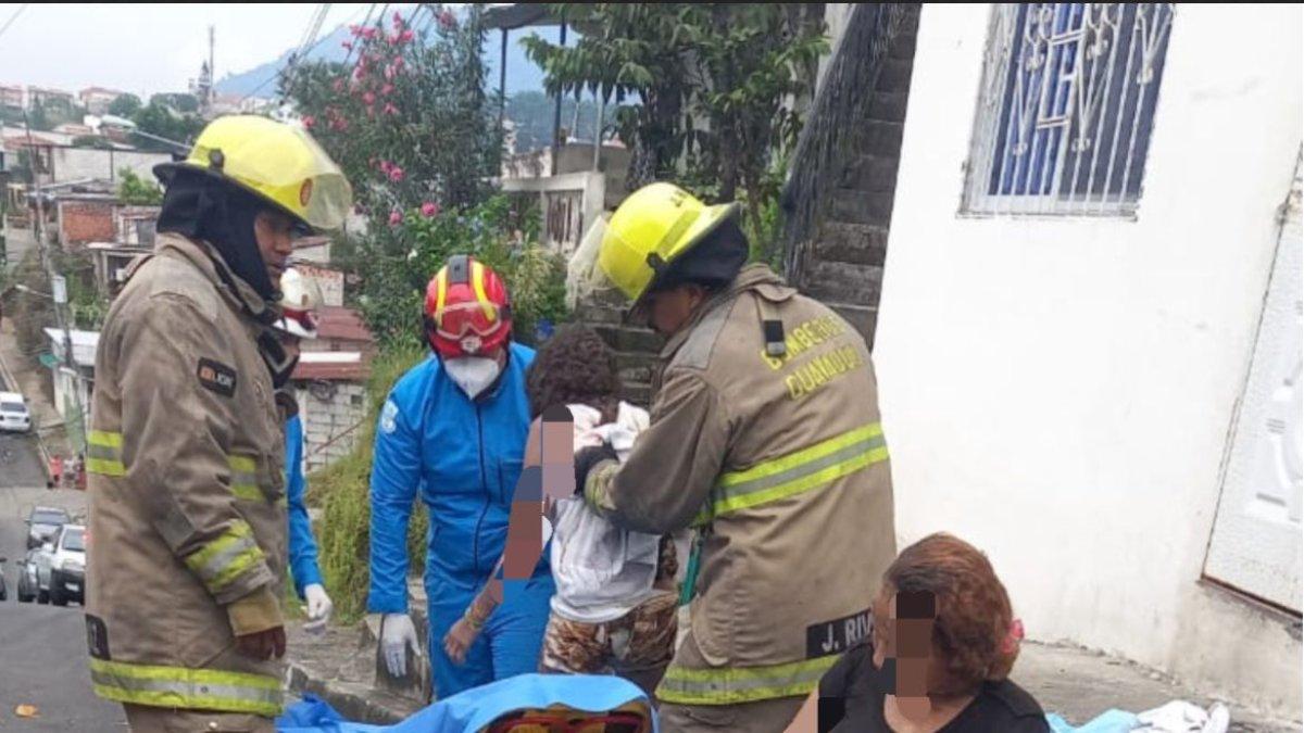Hecho. El siniestro ocurrió en el kilómetro 6 de la vía a Daule.