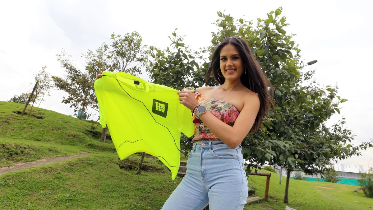 Estefanía Barreno, exreina de San Fransico de Quito, es la organizadora de la carrera.