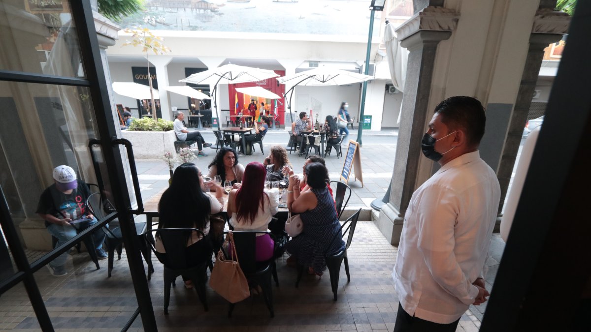 la alegría de la Calle Panamá es evidente