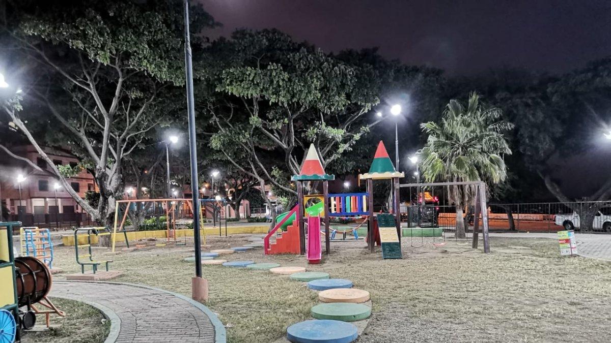 Escenario. El parque turístico ahora tiene iluminación led.