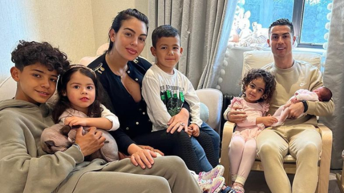 La familia de Cristiano Ronaldo