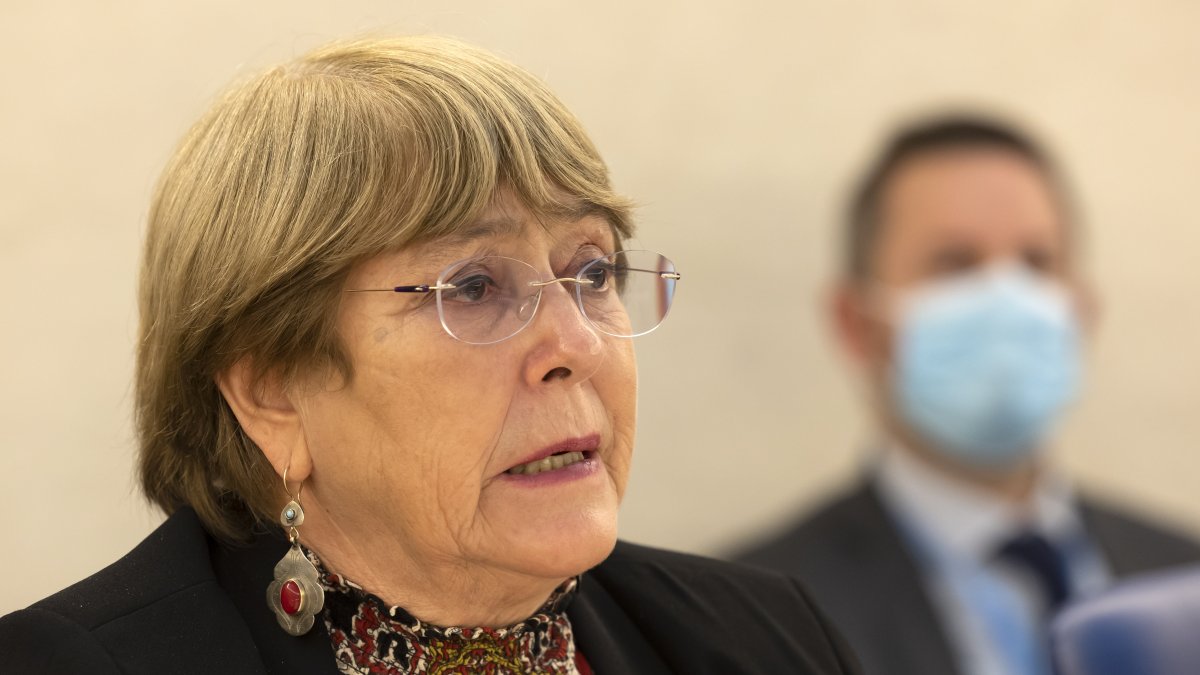 La alta comisionada de la ONU para los derechos humanos, Michelle Bachelet, en foto de archivo.
