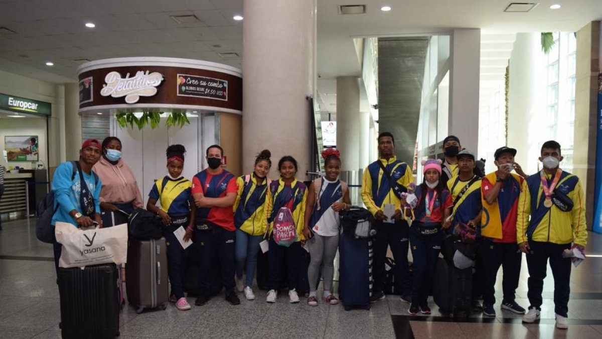 La Tri volvió el lunes a Ecuador con ocho medallas de los Juegos de la Juventud.
