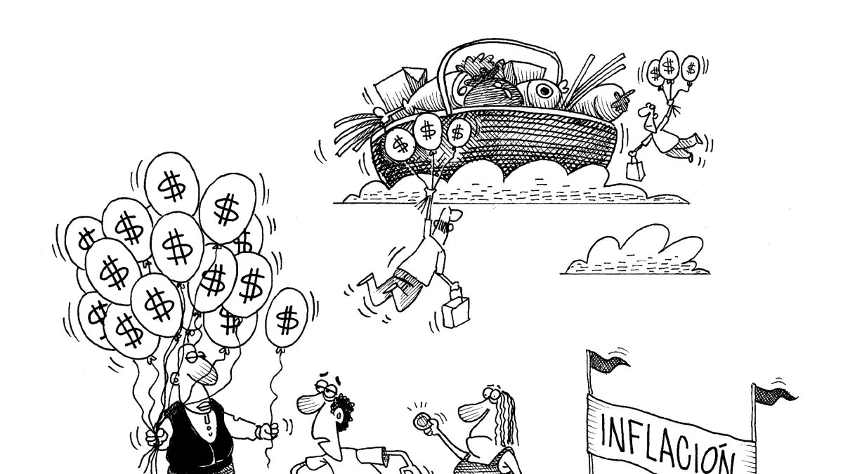 Los precios de los alimentos están por las nubes.