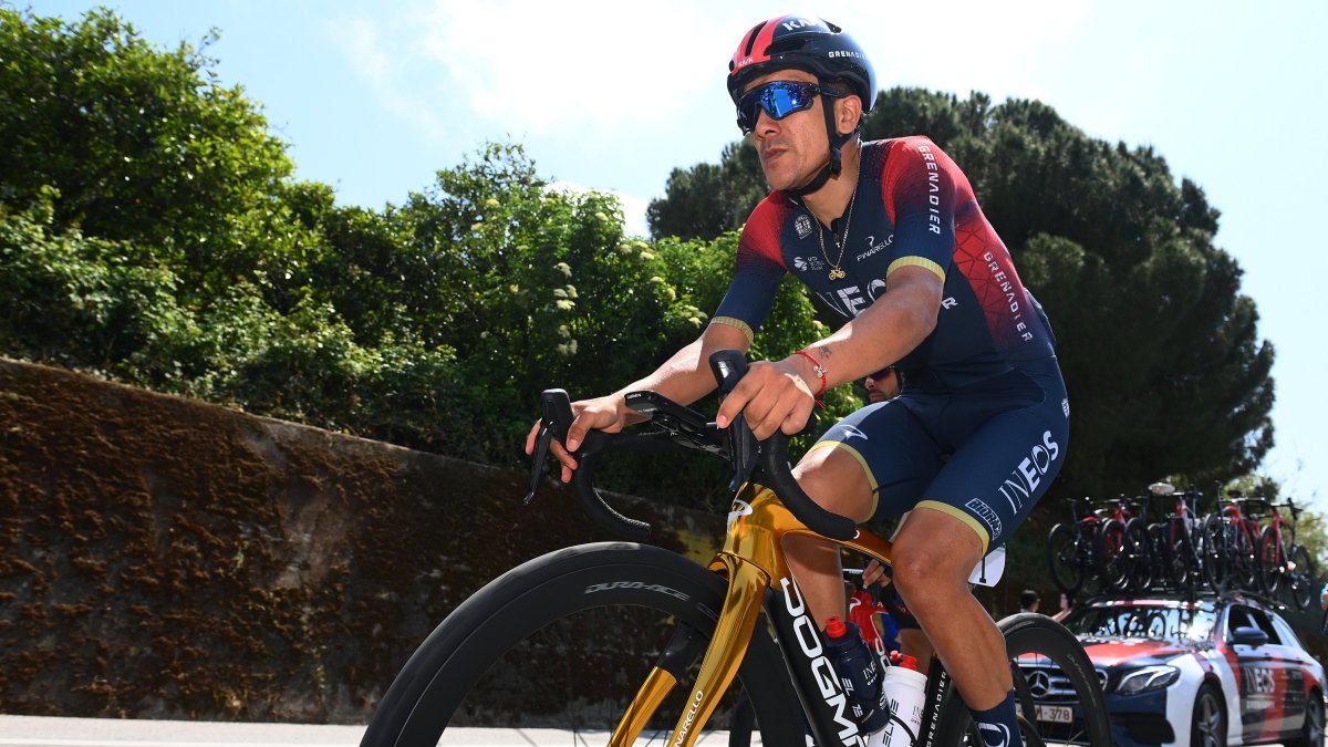 El ciclista ecuatoriano, Richard Carapaz, fue 36 en la etapa con el mismo tiempo que el ganador.