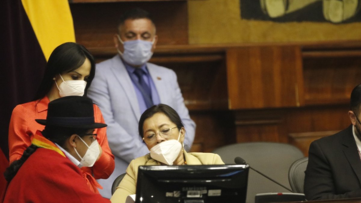 Gestión. Guadalupe Llori ha tenido controversias dentro y fuera de su bloque.