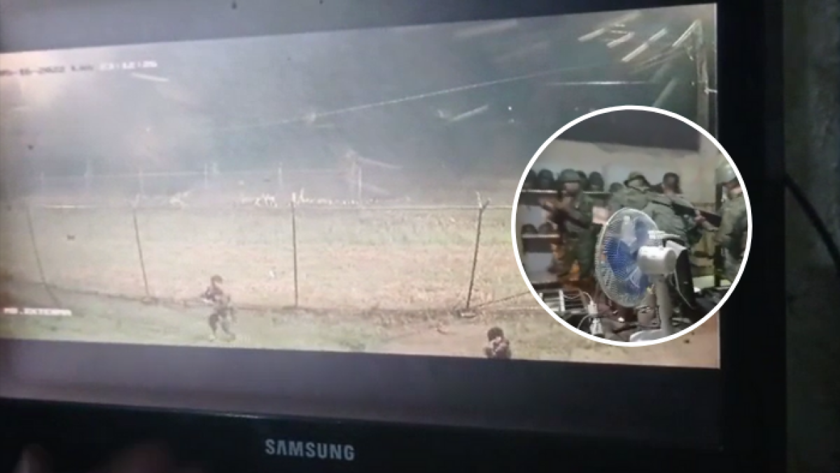 Los videos del ataque quedaron registrados en redes sociales.