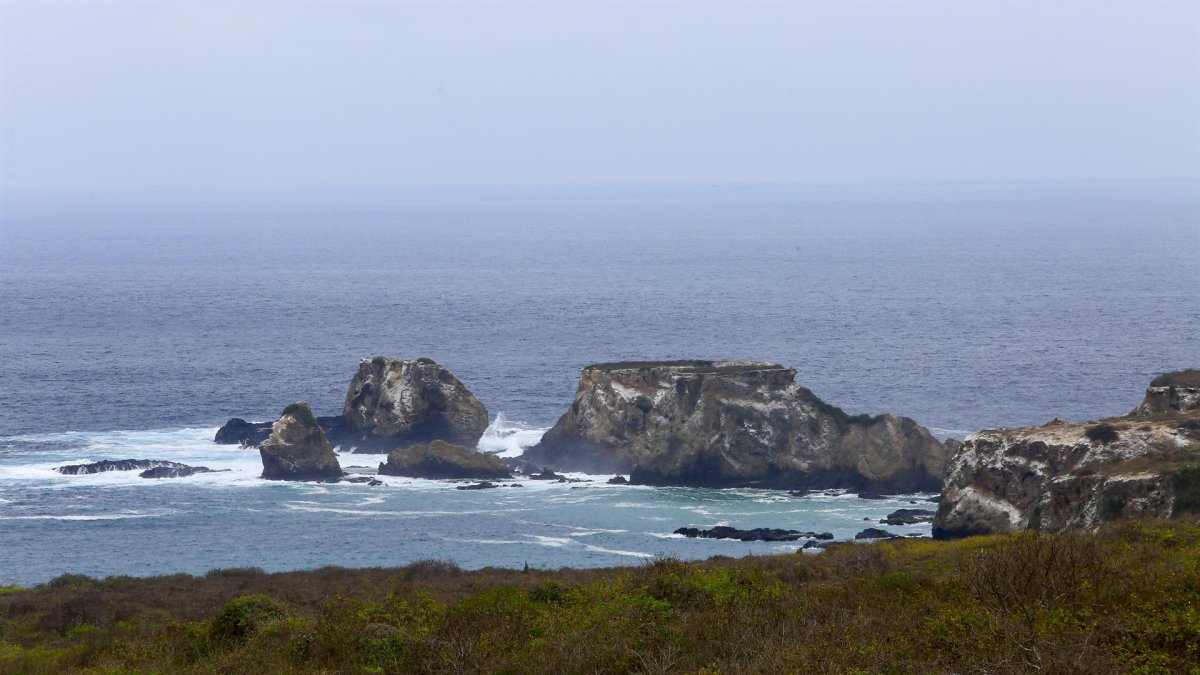 En la imagen un registro de archivo de una de las islas de las Galápagos.