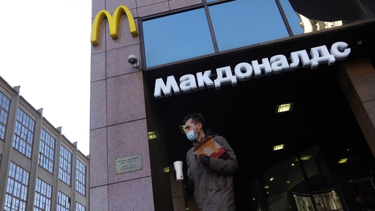 Imagen de archivo de un restaurante McDonald's en Moscú