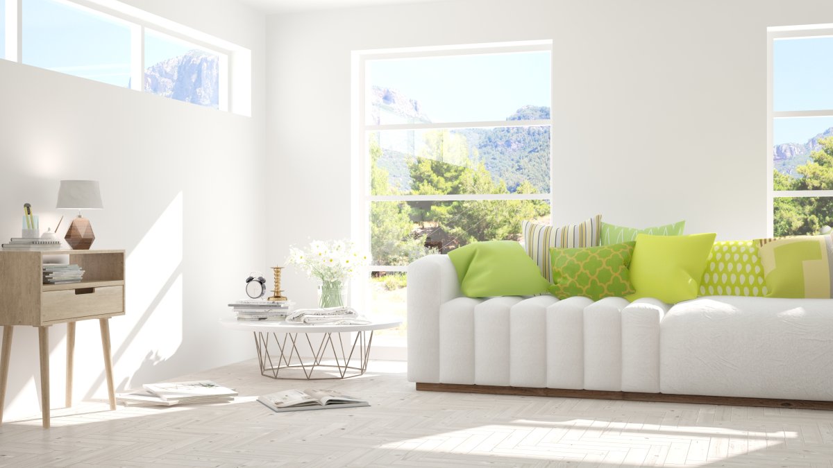 Una estancia luminosa otorga mayor sensación de bienestar.