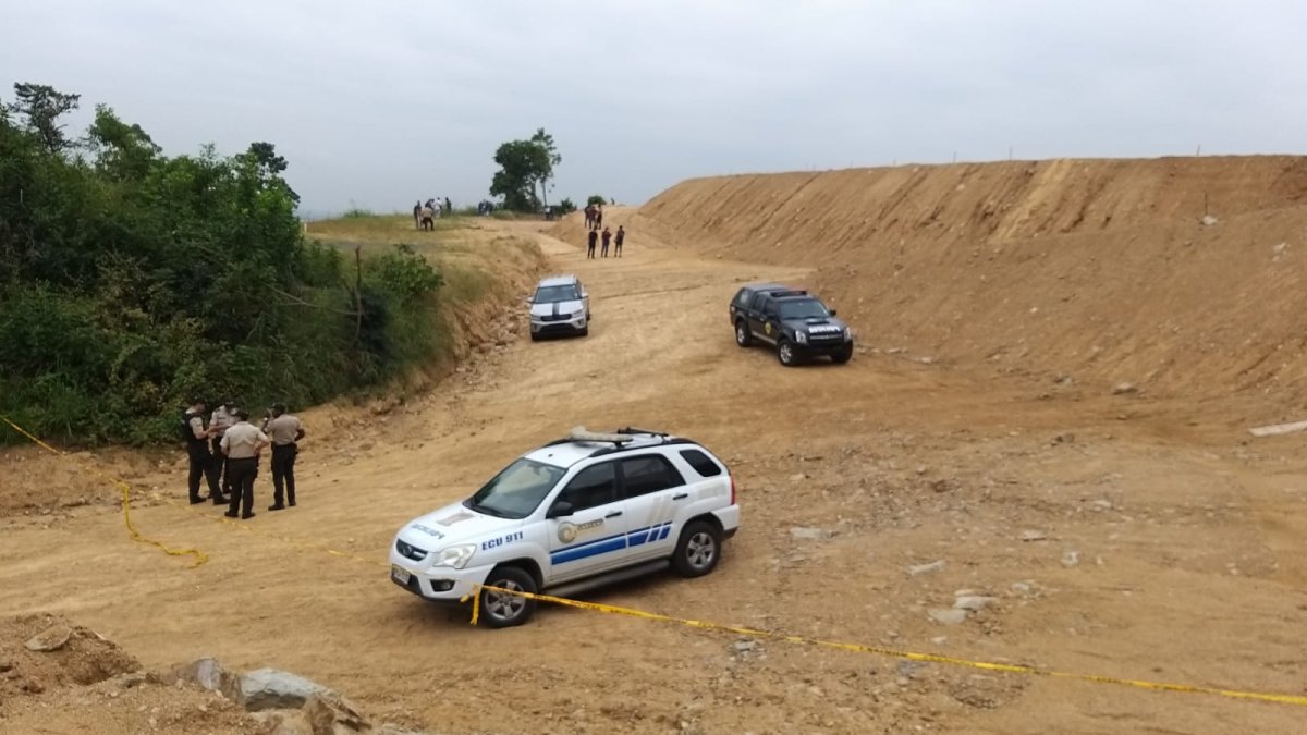 En la escena, se encontraron múltiples indicios de lo sucedido.