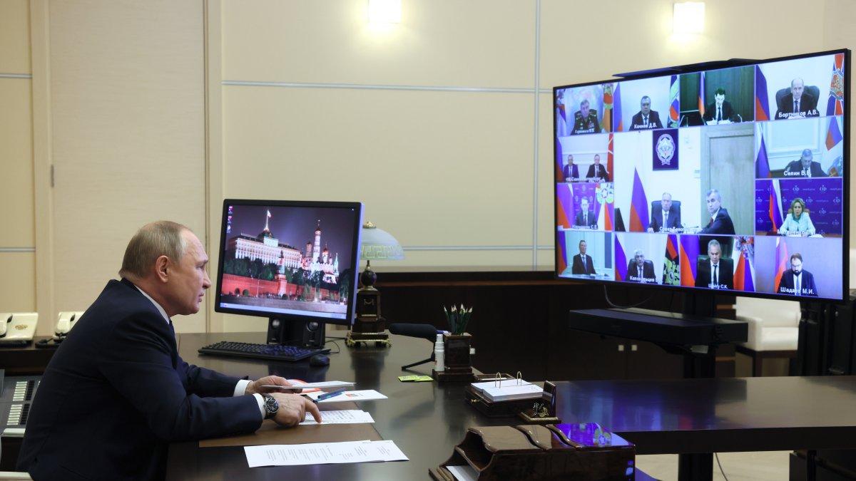 Putin aseguró que se trata de acciones de estructuras estatales