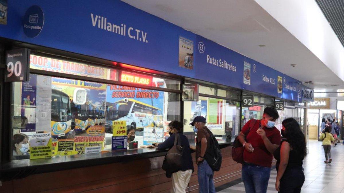 Movilidad. En promedio, 3.500 unidades por día saldrán de la terminal.