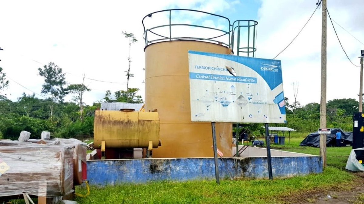 Orellana. Nuevo Rocafuerte, a 215 km desde El Coca, tiene luz de esta central, hoy señalada por Contraloría.