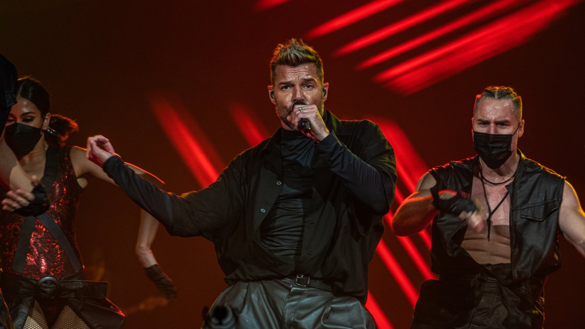 Foto de archivo del cantante puertorriqueño Ricky Martin