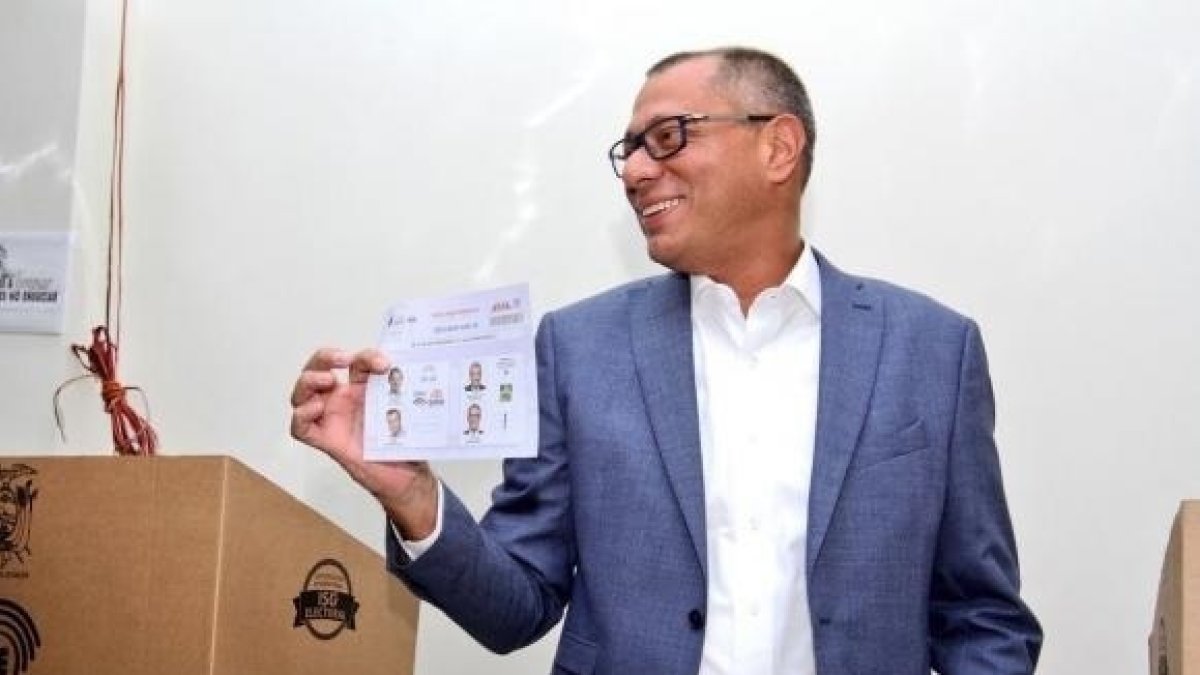 Glas fue trasladado el fin de semana a la cárcel 4 de Quito