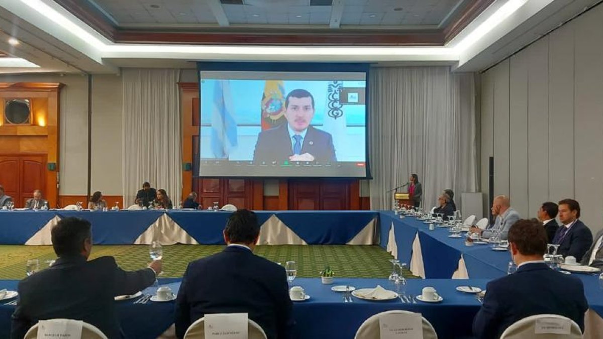 Los representantes de Ecuador y México se reúnen desde este lunes 23 de mayo de 2022.