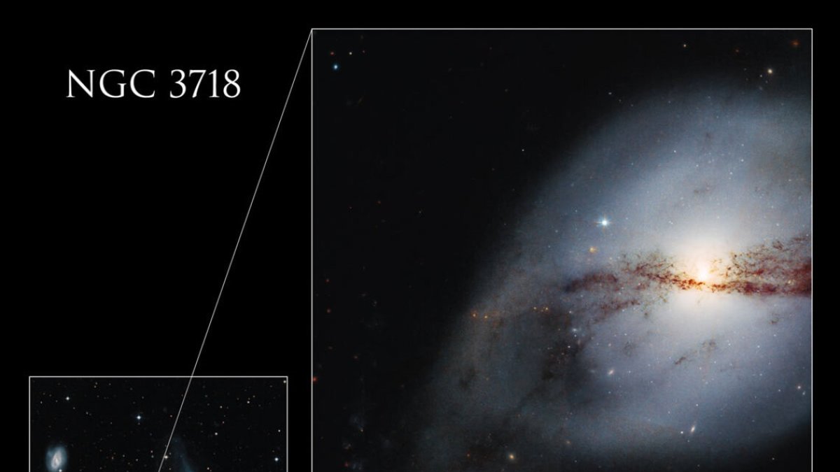 Galaxia NGC 3718