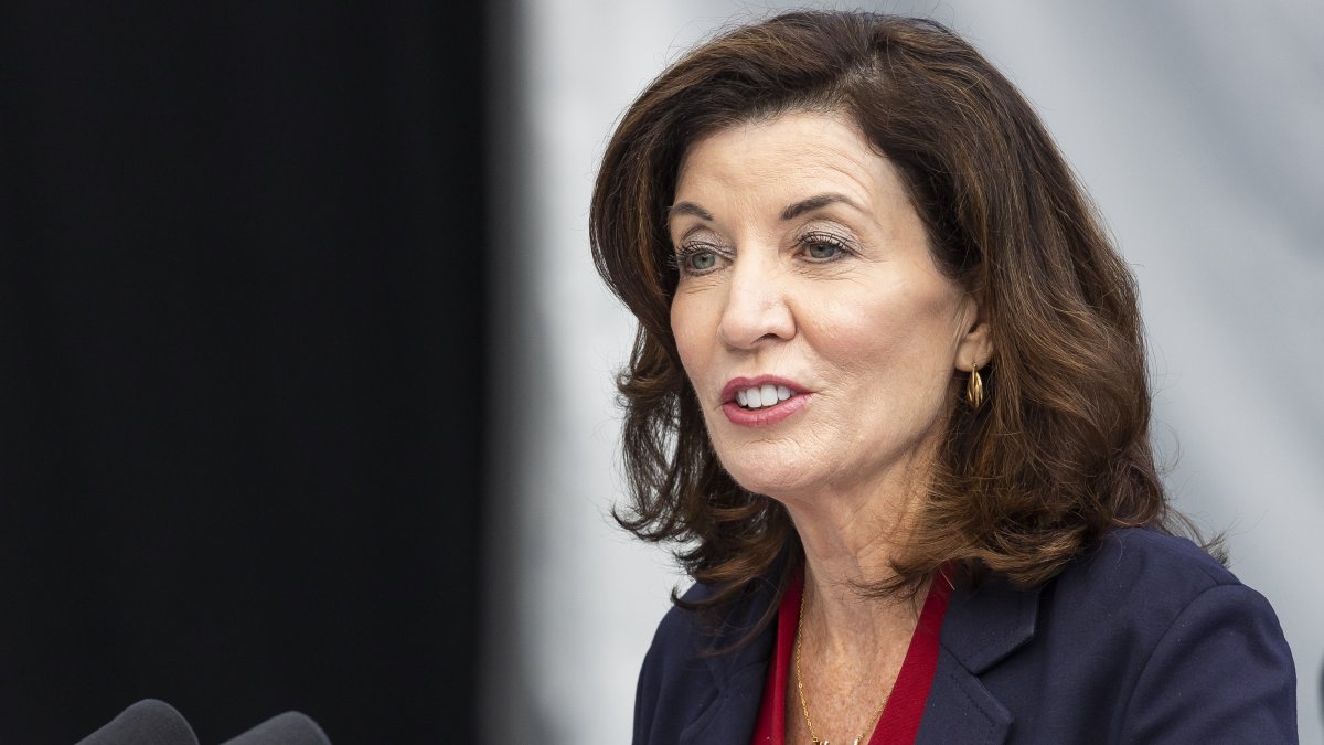 La gobernadora de Nueva York, Kathy Hochul, en una fotografía de archivo.