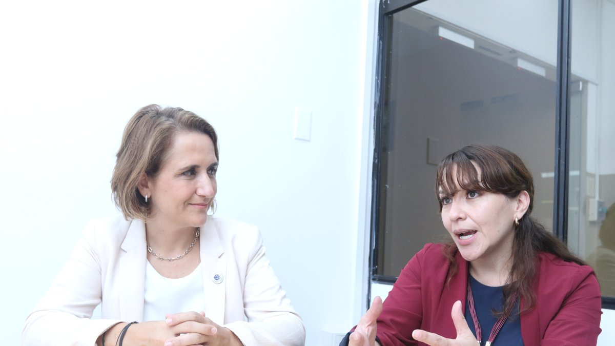 Ejecutiva. Teresa Moll de Alba, directora regional de Pacto Global y Mariana Tufiño, directora ejecutiva de Pacto Global Ecuador.