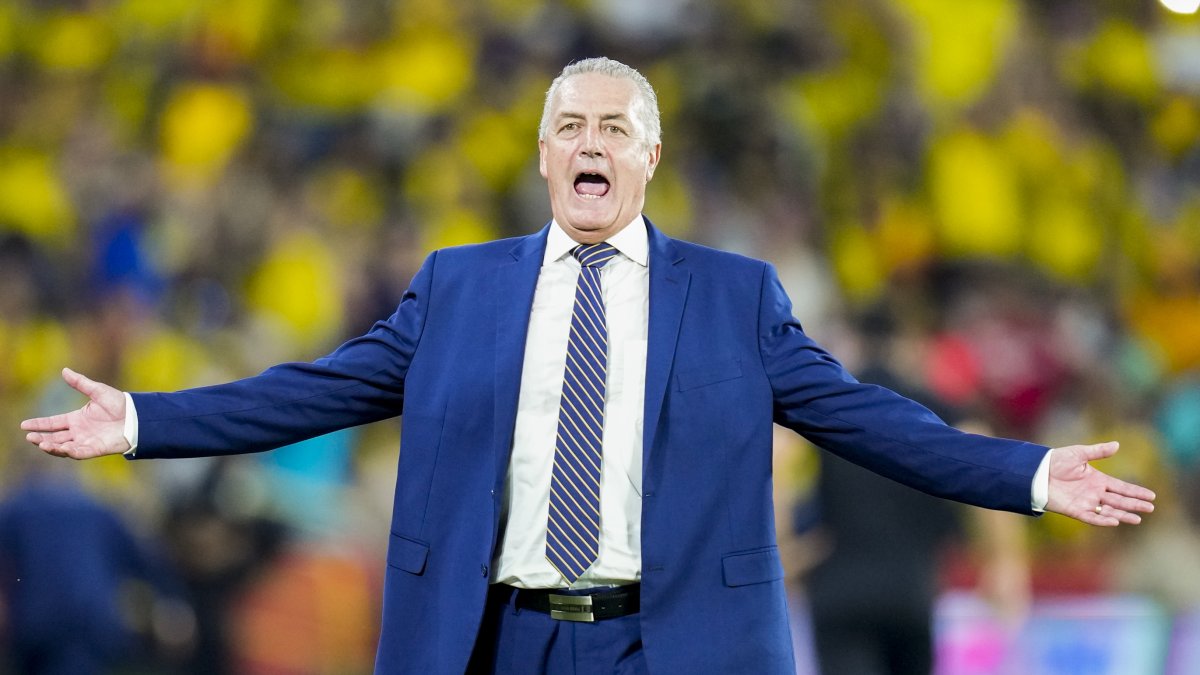 Foto de archivo de Gustavo Alfaro, entrenador de Ecuador.