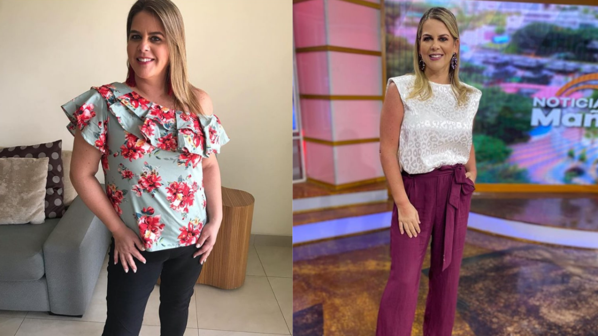 La presentadora de 'Noticias de la mañana', de RTS.