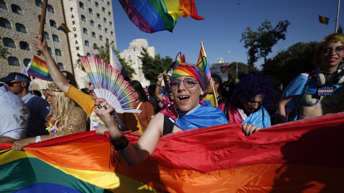 Marcha del Orgullo en Jerusalén.