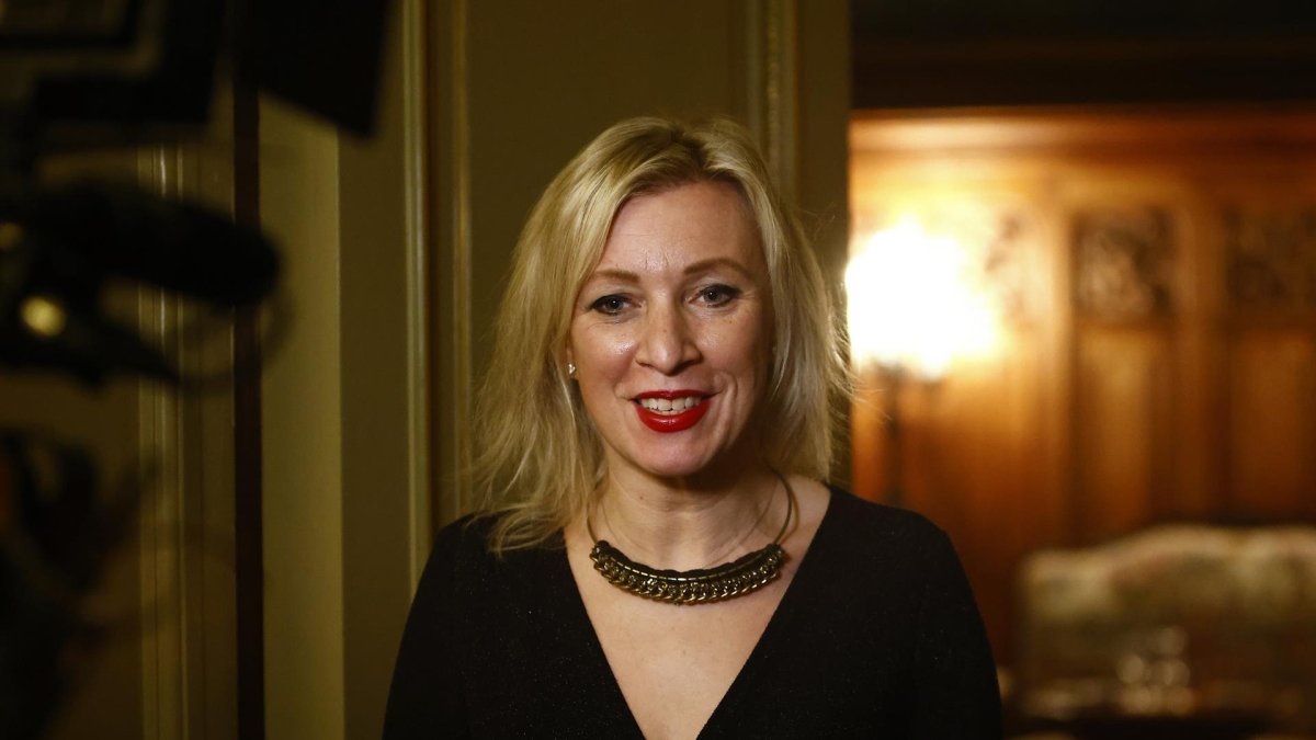 La portavoz del Ministerio ruso de Exteriores, Maria Zakharova
