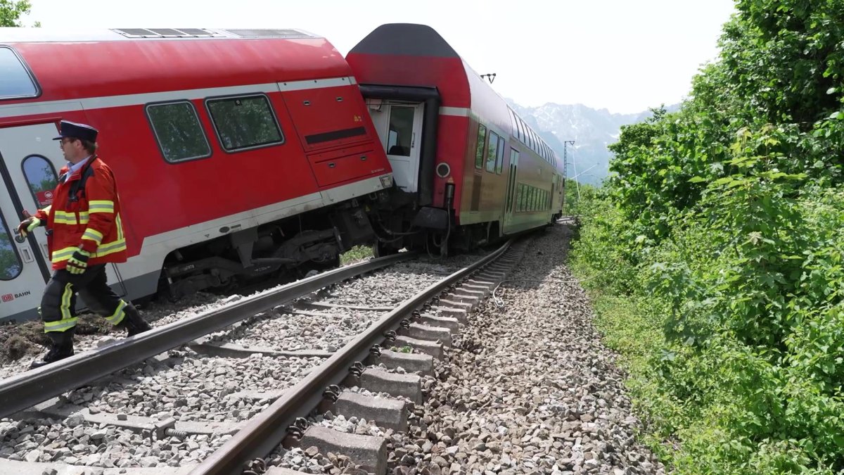 Accidente de tren en Alemania