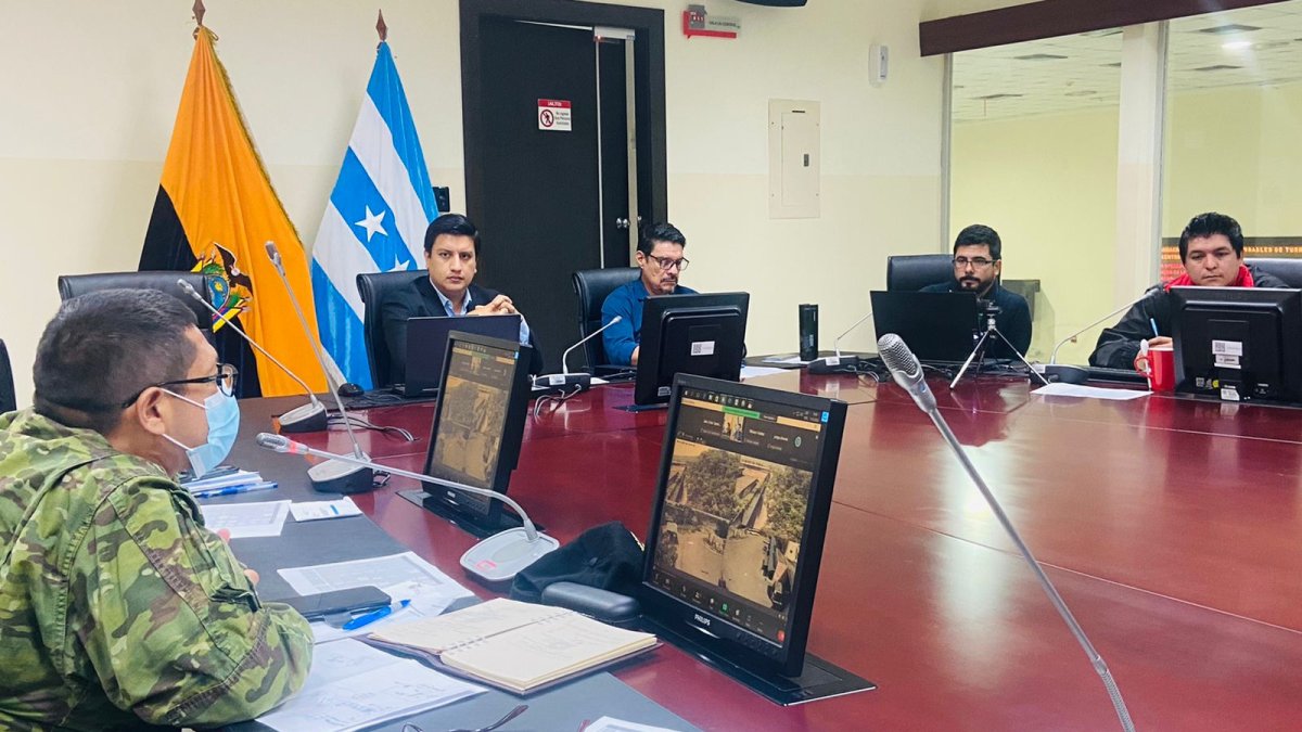 Pilotaje. El 31 de mayo se analizó la implementación de inteligencia artificial en el sistema de videovigilancia.