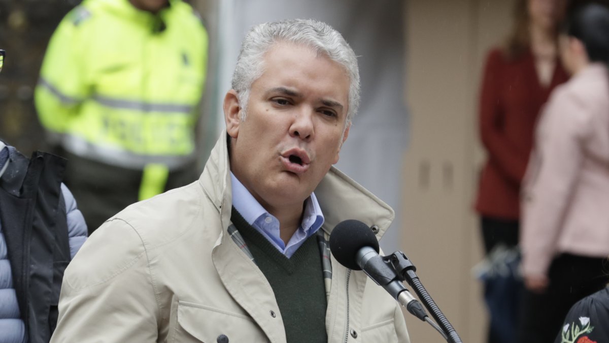 El presidente de Colombia, Iván Duque, en una fotografía de archivo