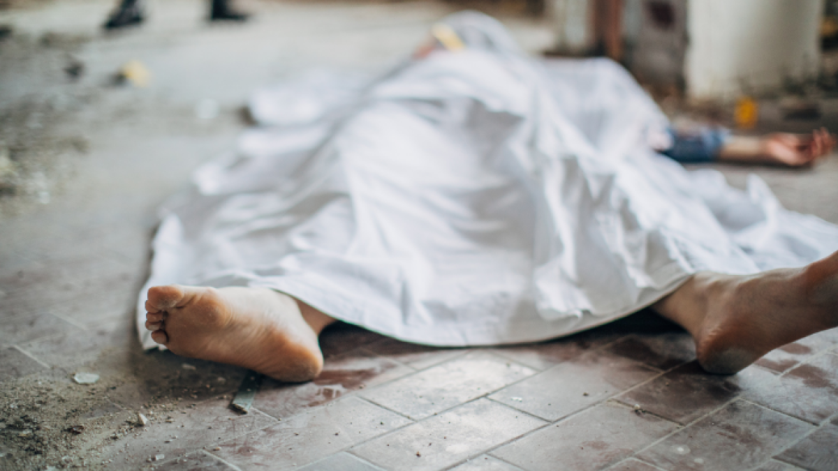 Una de las víctimas quedó tendida junto a un mueble