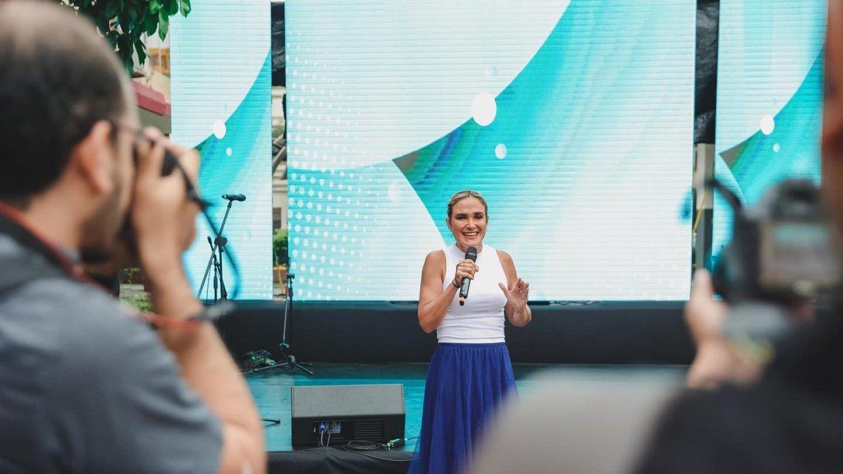 Funcionaria. La administración de Cynthia Viteri, hasta el momento, lleva cuatro investigaciones abiertas por parte de la Fiscalía General del Estado.