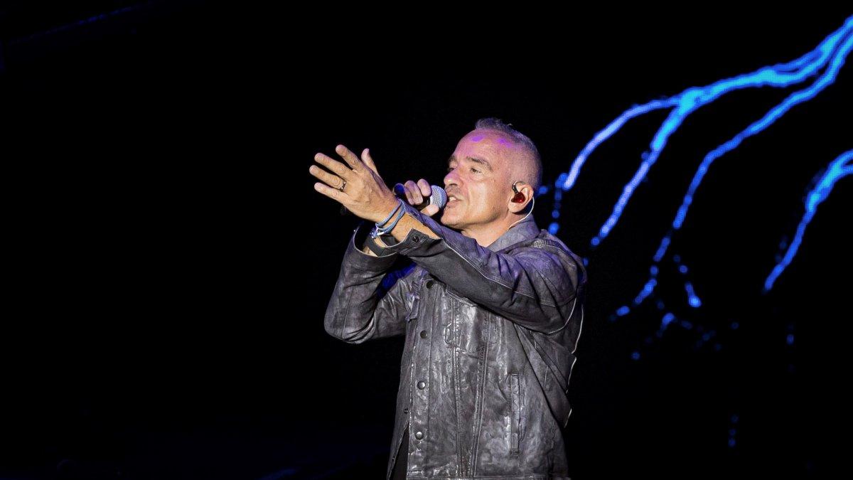 El cantante italiano Eros Ramazzotti en una imagen de archivo.