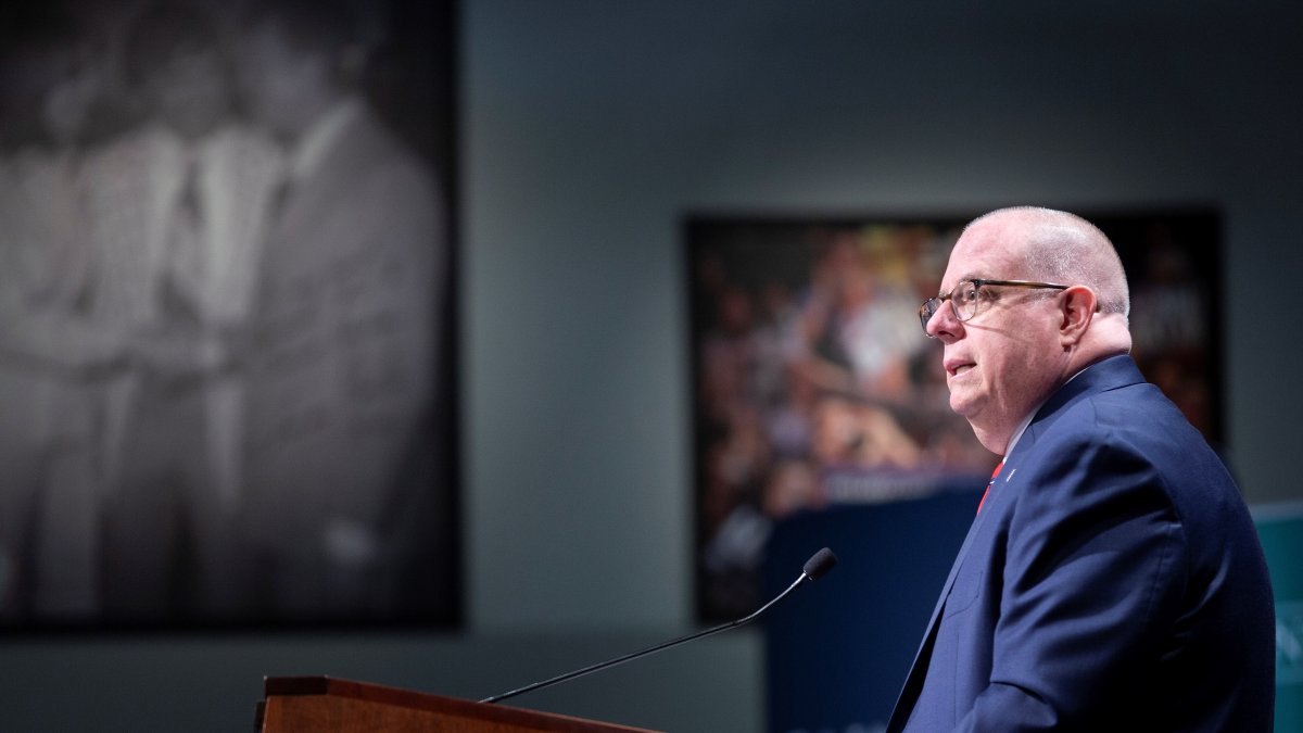 El gobernador de Maryland, Larry Hogan, en una fotografía de archivo.