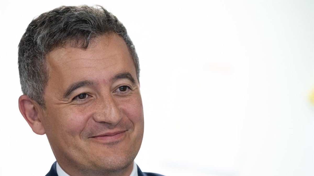 El ministro francés de Interior, Gérald Darmanin, cuyo país preside el Consejo de la UE hasta el próximo 30 de junio