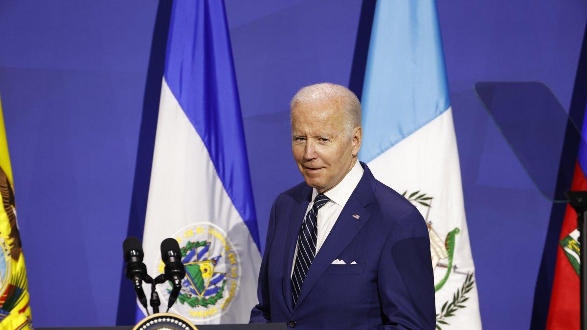 Foto de archivo del presidente de los Estados Unidos, Joe Biden