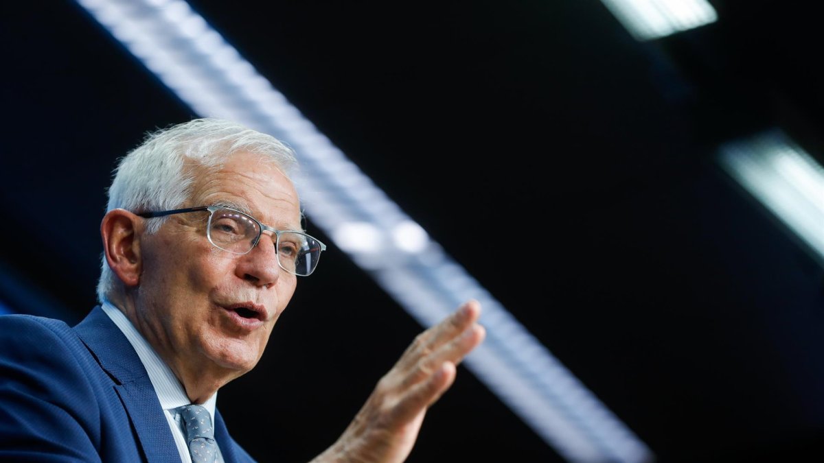 El alto representante de la UE para Asuntos Exteriores, Josep Borrell