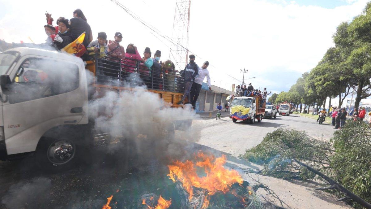 En el cuarto día de paralización, se evidenció actos de violencia en algunos sectores.