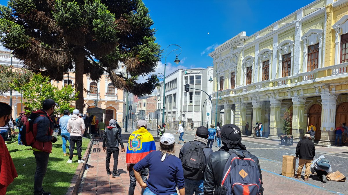 La provincia de Chimborazo no fue considerada por el presidente Guillermo Lasso dentro del estado de excepción